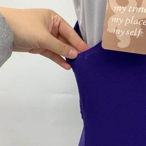 Soft Surroundings Dress Womens PS Small Petite Vibrant Purple Beaded Halter Maxi - Picture 9 of 16